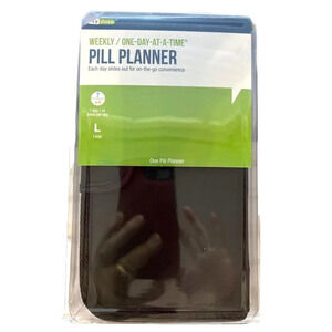 EZY Dose Weekly /One Day-at-A Time Pill Planner Large 7-Day/x4 times per day
